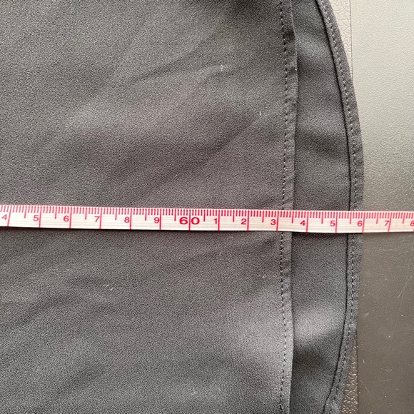 Dressy sheer black high collar tank top - Picture 9 of 10